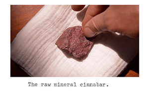 cinnabar pigment vermillion historical pigment